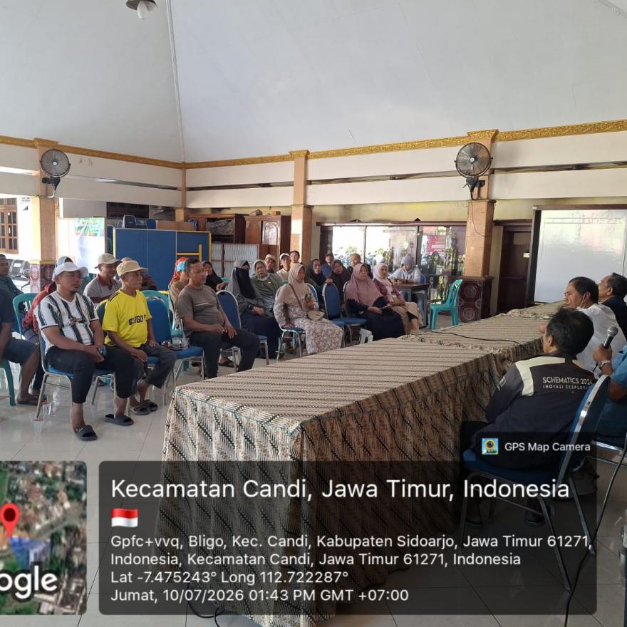 RAPAT MUSYAWARAH MEDIASI BUMDesa dengan PEDAGANG Dalam Hal PENGELOLAAN PASAR MCG